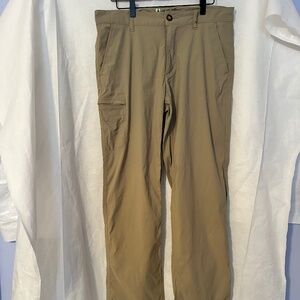 Men's Tan UB Tech Pants 34x32